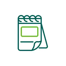 Icon of a prescription pad