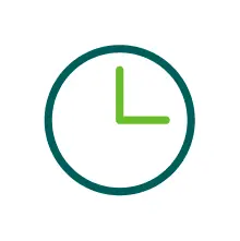 Icon of a clock